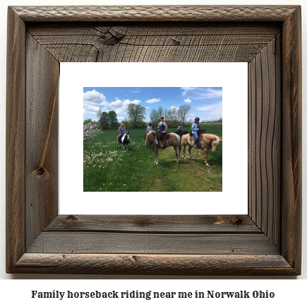 family horseback riding near me in Norwalk, Ohio